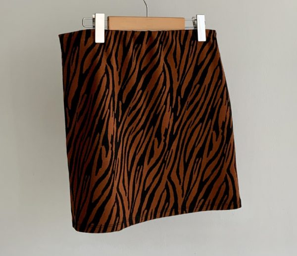 Falda leopardo