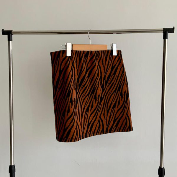 Falda leopardo