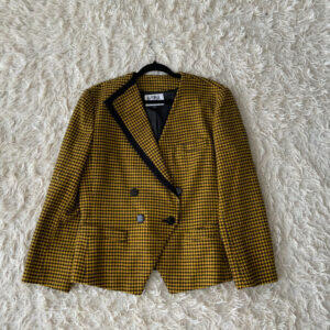 Blazer vintage amarillo - Imagen 2