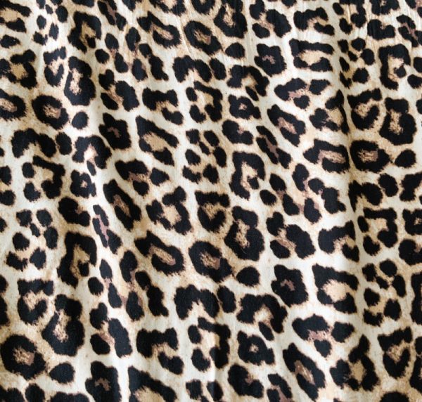 vestido animal print