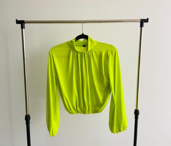Crop - Top verde Neón