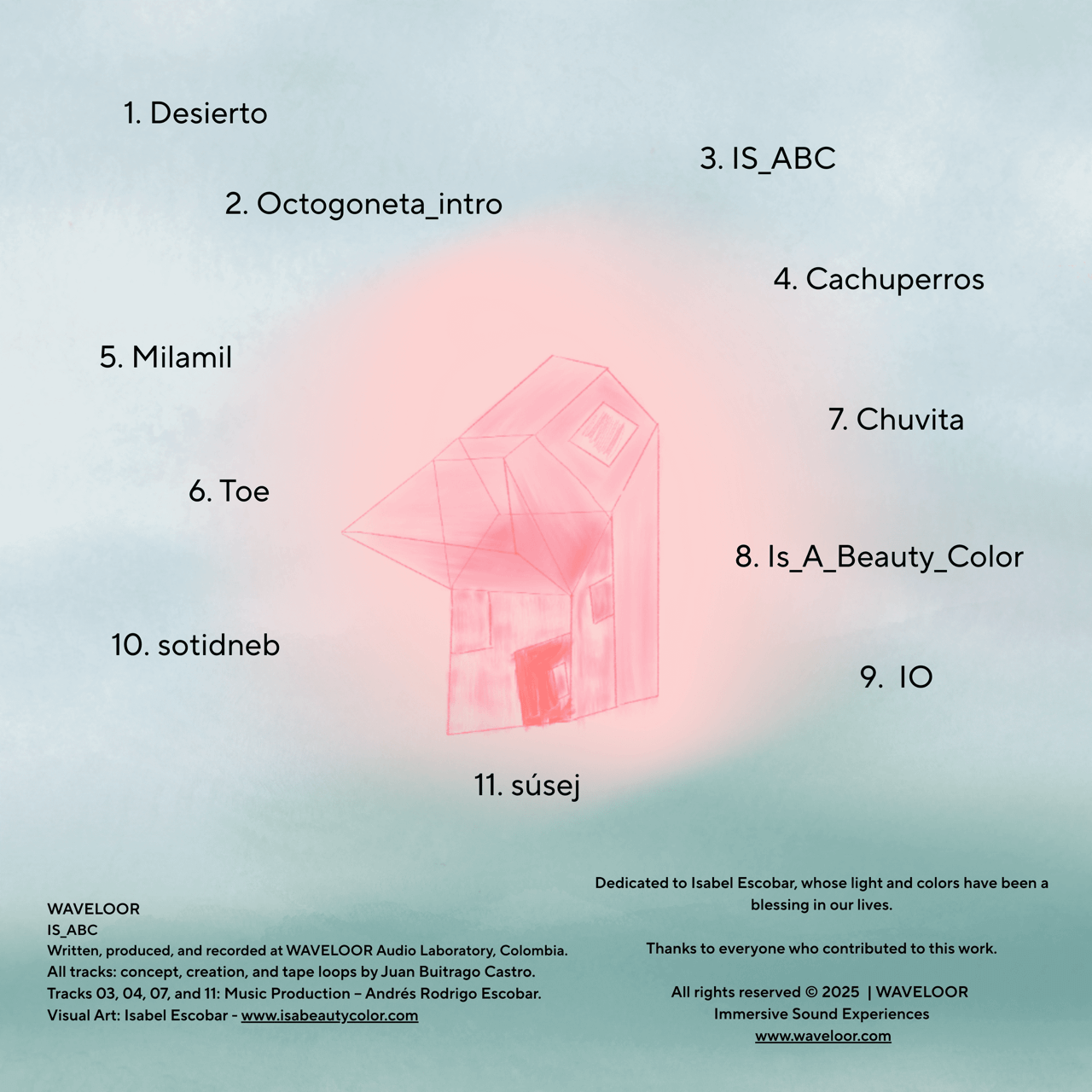 Ilustración - Disco - IS_ABC - Créditos - Isabel Escobar